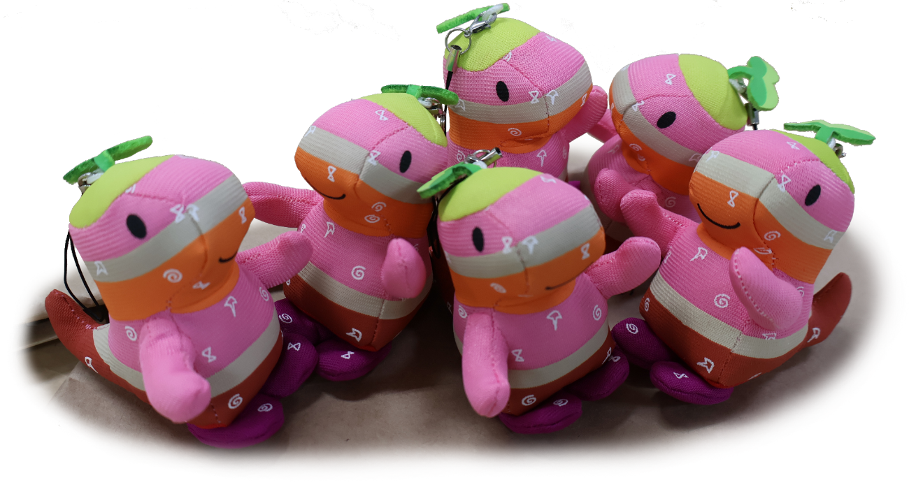 ちーたんのぬいぐるみキーホルダー画像