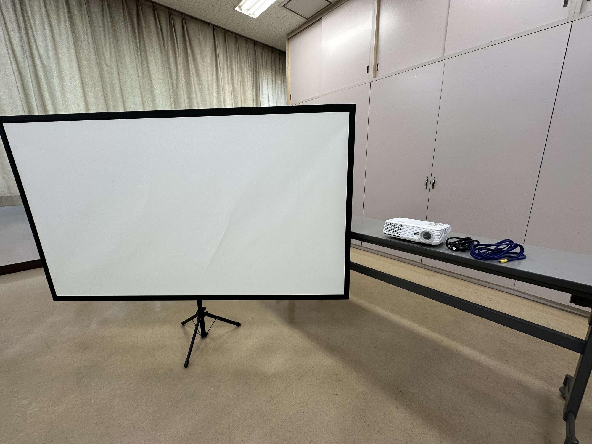 液晶プロジェクター液晶・スクリーンセット