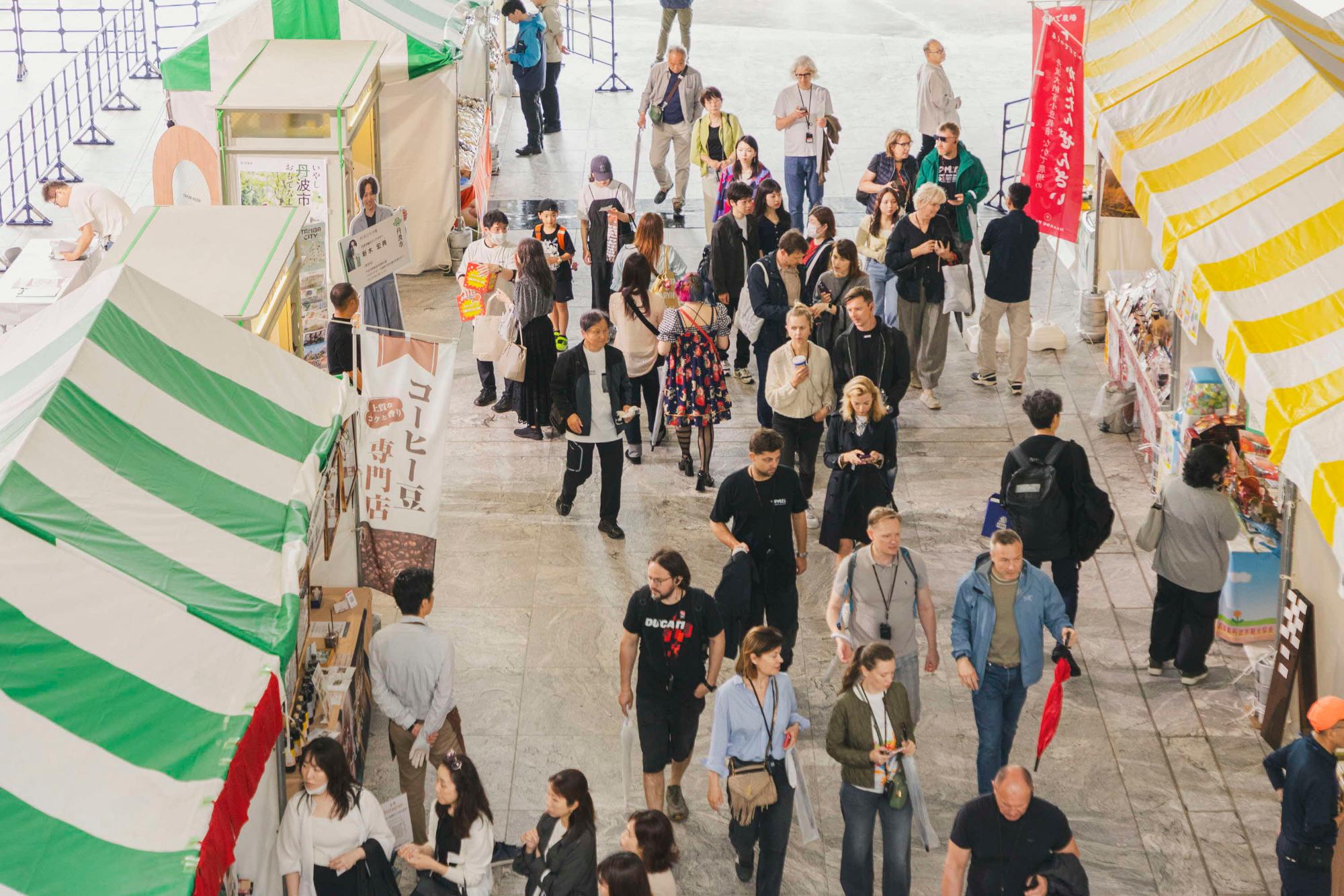 TAMBAFES(グラングリーン大阪)の様子