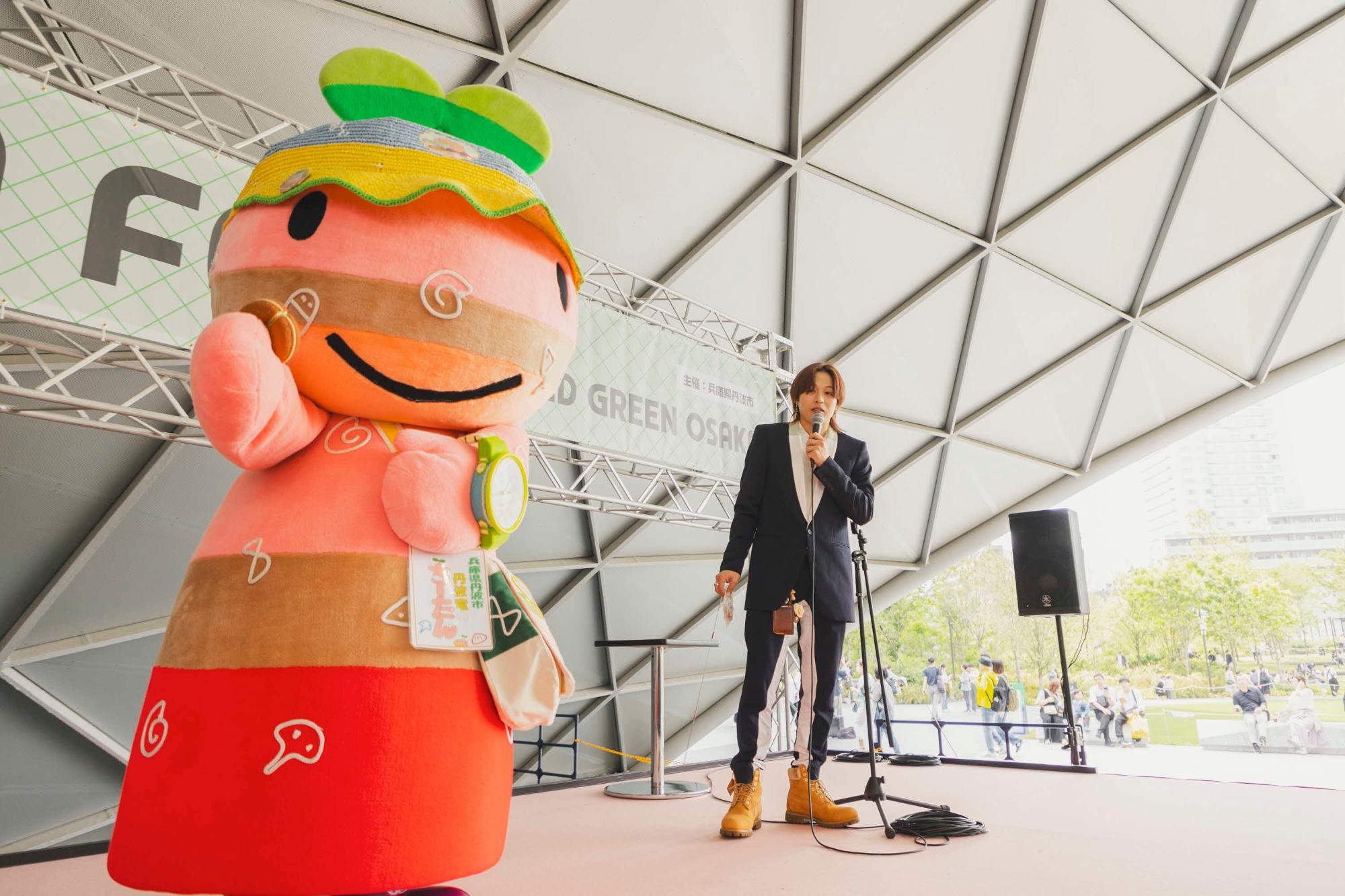 TAMBAFES(グラングリーン大阪)ステージイベントの様子