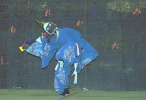 稲畑式三番叟での黒式尉の写真