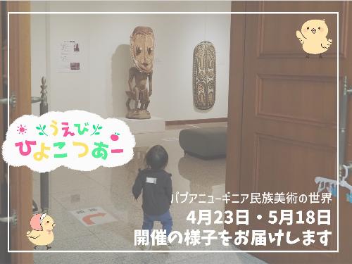 パプアニューギニア展でうえびひよこつあーを開催しました