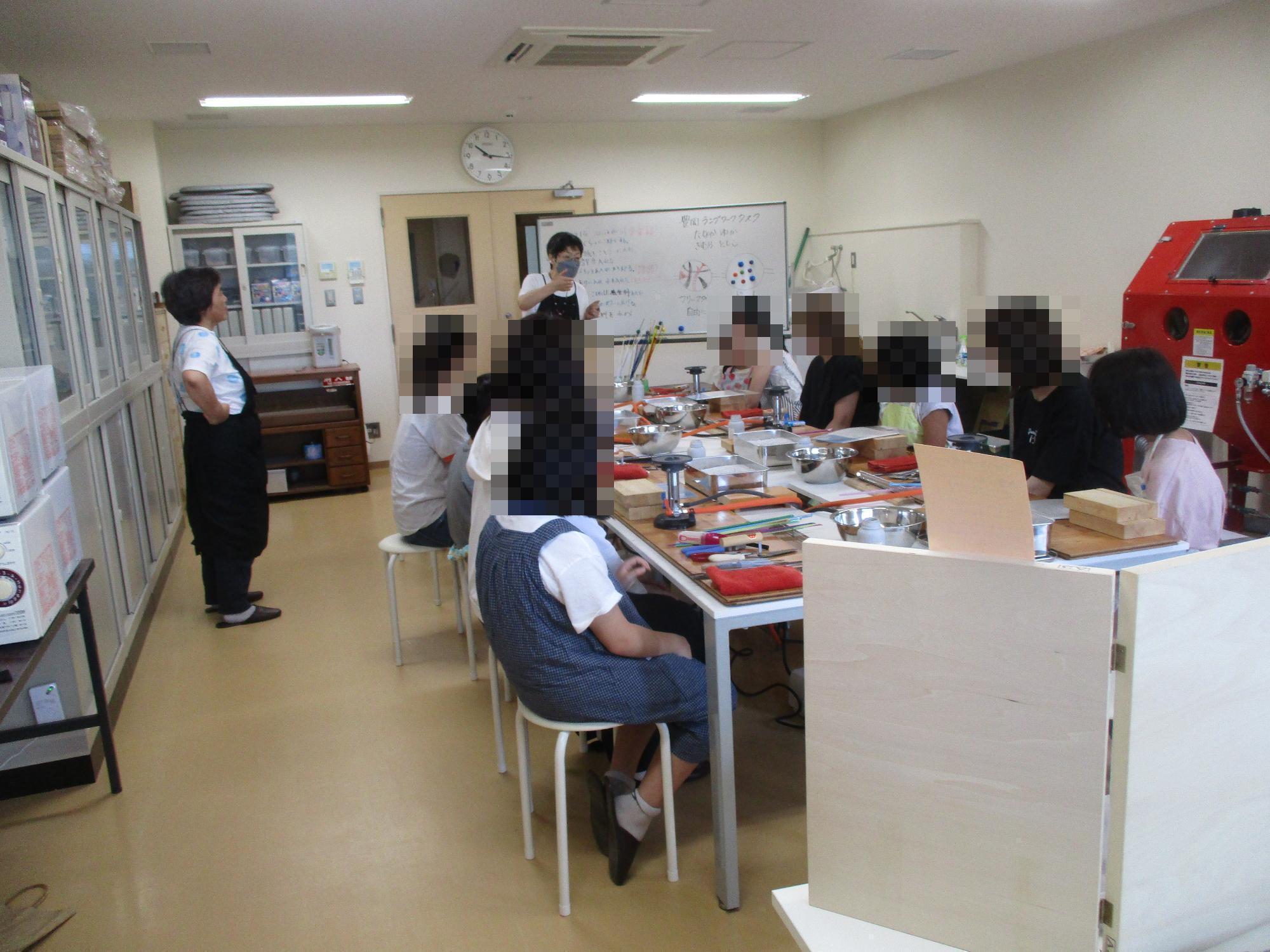 リサイクル教室の様子