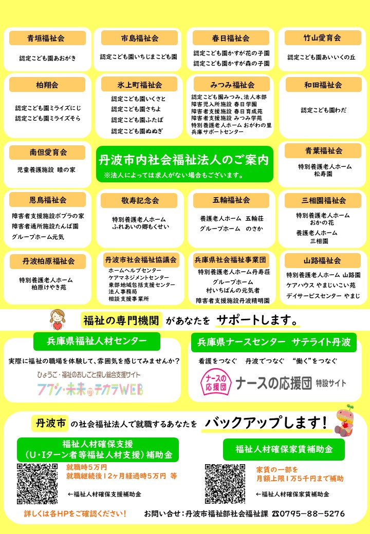 R8就職フェアちらし裏