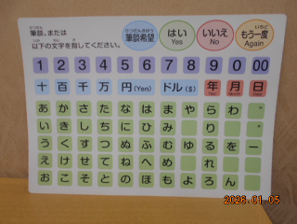 コミュニケーションボード