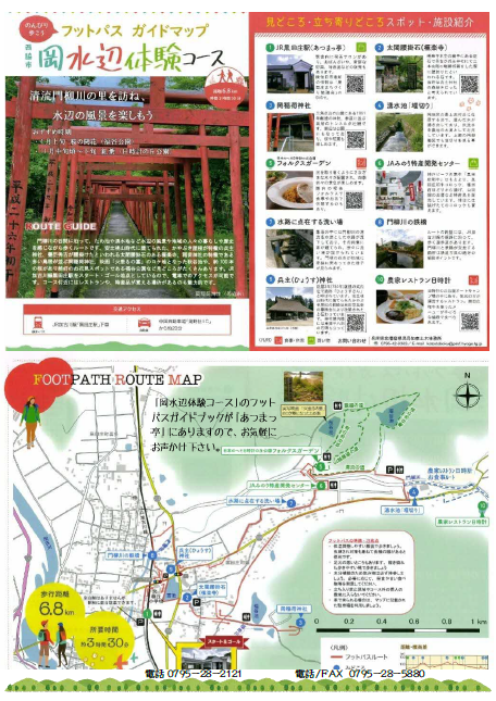 黒田庄レンタサイクル地図