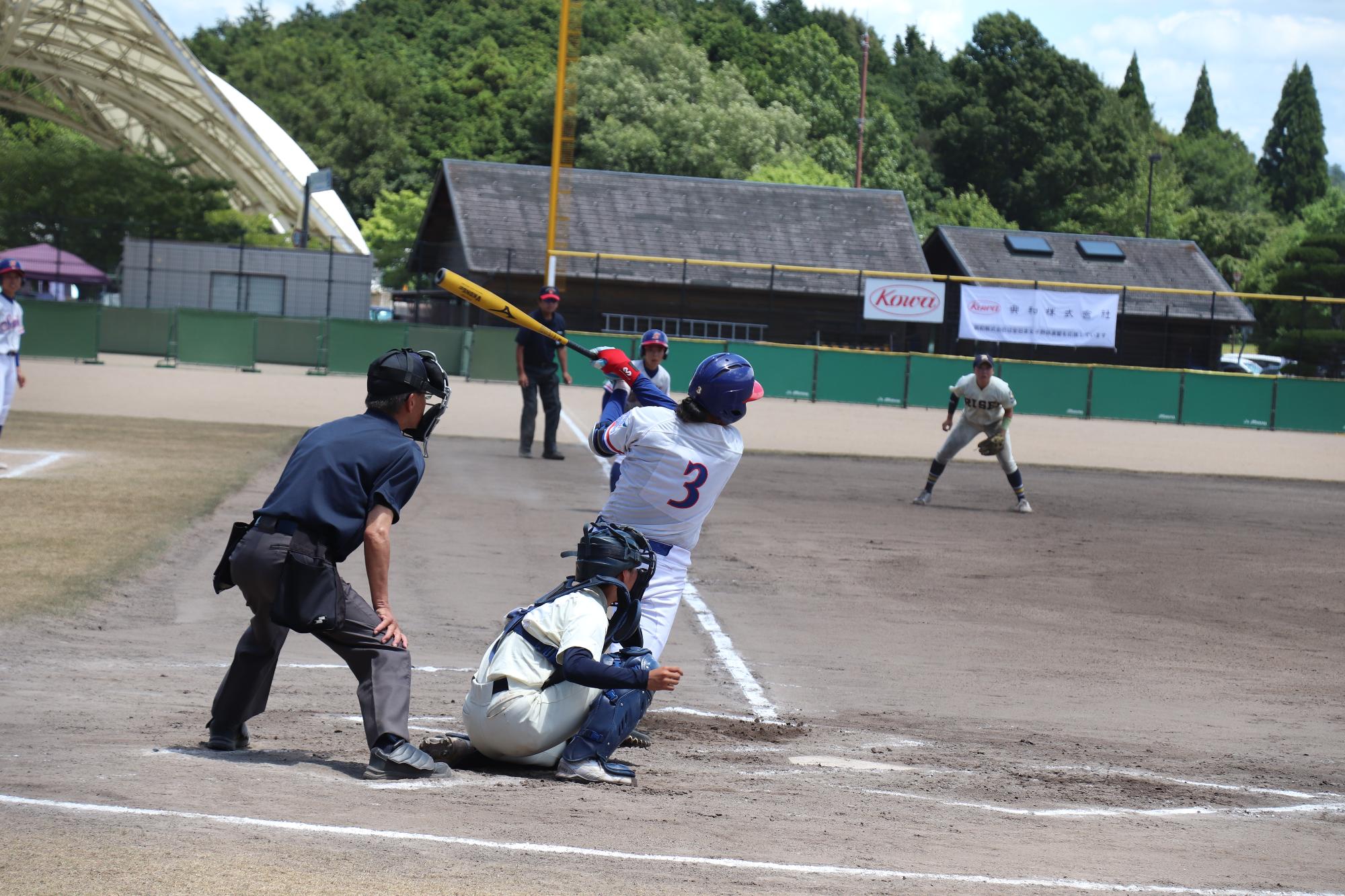 全国高等学校女子硬式野球選手権大会の様子