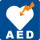 AED（自動体外式除細動器）がある