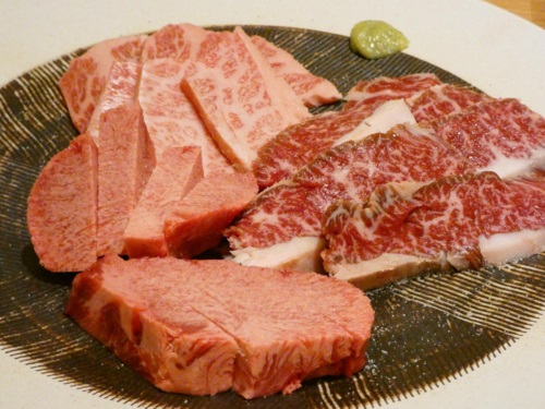 NAKAGAWAYA お肉の盛り合わせ