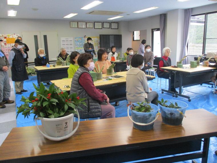 門松の材料確認