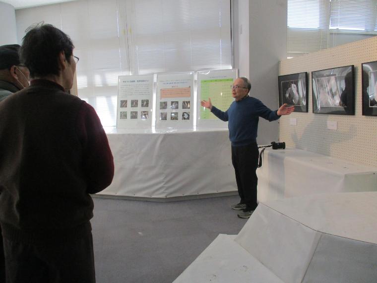 ギャラリートークの様子