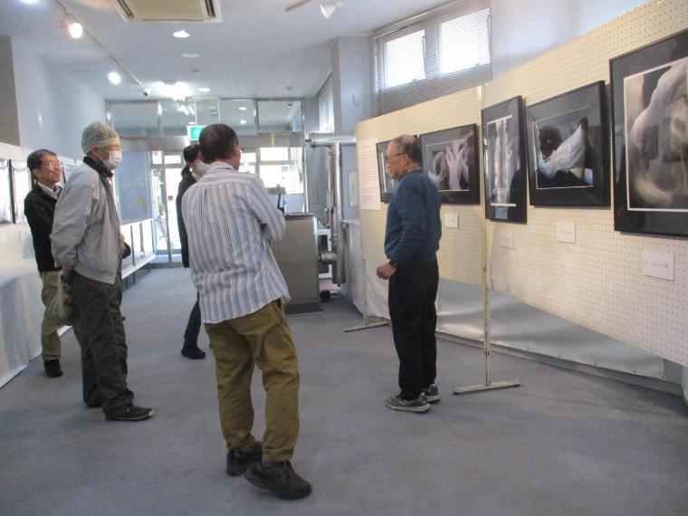 ギャラリートークの様子