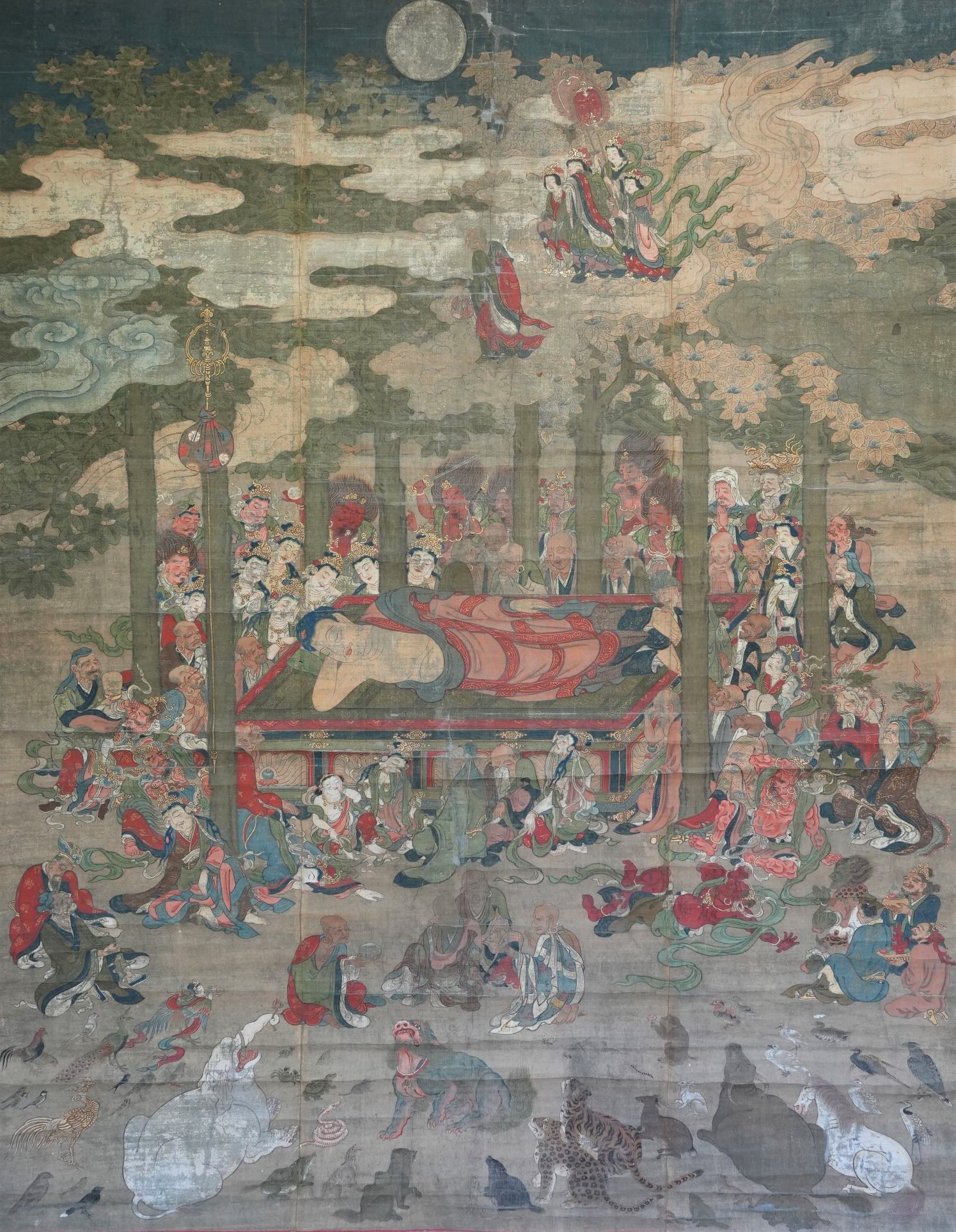 常勝寺涅槃図